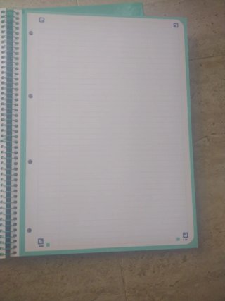 Lote 3 libretas Oxford dos rayas