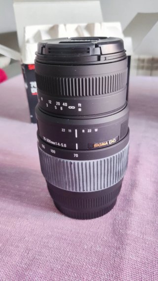 Objetivo Sigma 70-300mm F4-5.6 DG Macro