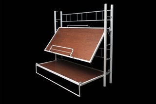 Litera Plegable Hierro y Madera