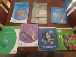 Libros texto 3 ESO. IES Torreón del Alcázar