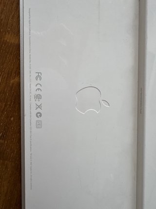 Teclado Apple Plata/Blanco