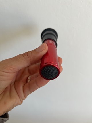 Ovoscopio rojo