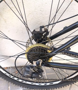 Bicicleta Negra Montaña