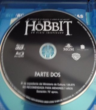El Hobbit: Un Viaje Inesperado Blu-ray 3D