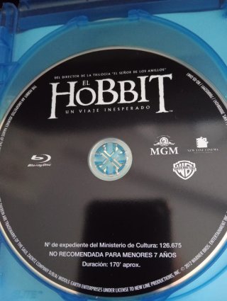 El Hobbit: Un Viaje Inesperado Blu-ray 3D