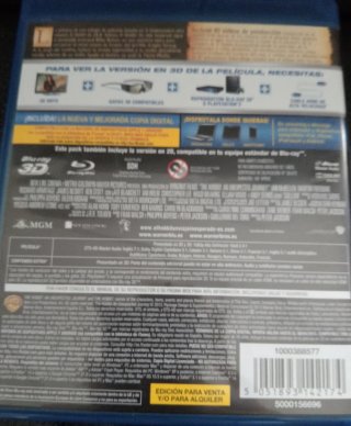 El Hobbit: Un Viaje Inesperado Blu-ray 3D