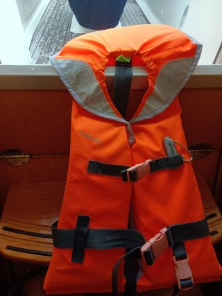 Chaleco salvavidas infantil naranja