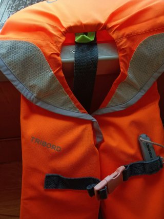 Chaleco salvavidas infantil naranja