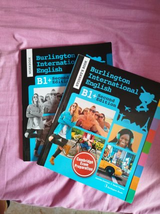 Libro y cuaderno Inglés B1