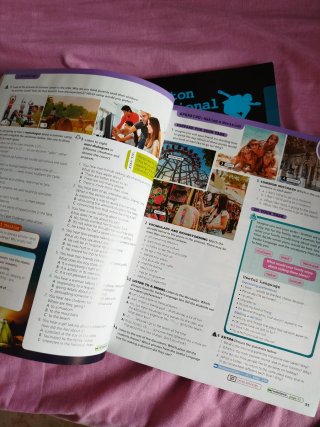 Libro y cuaderno Inglés B1