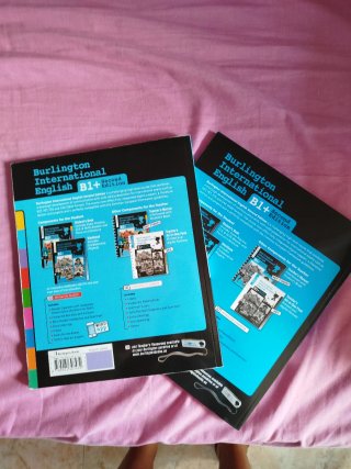 Libro y cuaderno Inglés B1
