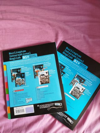 Libro y cuaderno Inglés B1