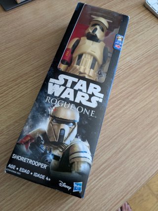 Star Wars Rogue One Shoretrooper Figura
