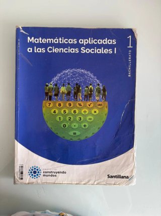 Libro Matemáticas Aplicadas a las Ciencias Sociale