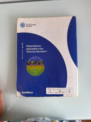 Libro Matemáticas Aplicadas a las Ciencias Sociale
