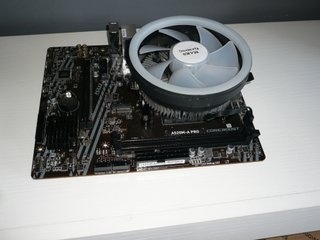 Placa Base MSI A520M-A PRO + Procesador