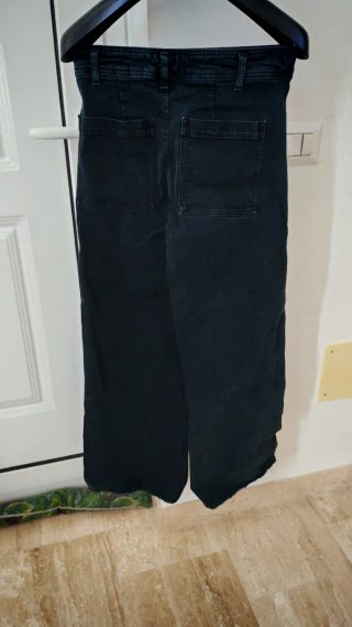 Zara Jeans Donna Marine Straight Taglia 38(EUR)