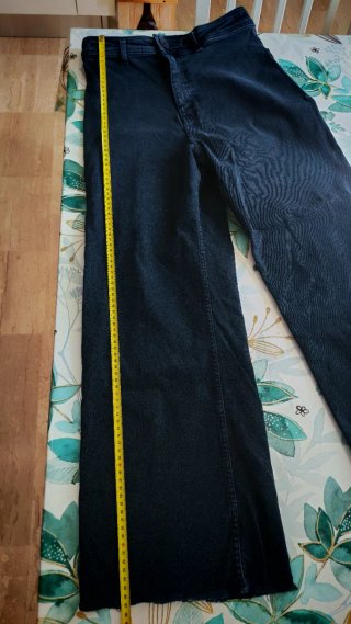Zara Jeans Donna Marine Straight Taglia 38(EUR)