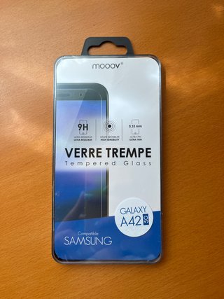 Protector Pantalla MOOV Samsung A42 5G Cristal Tem