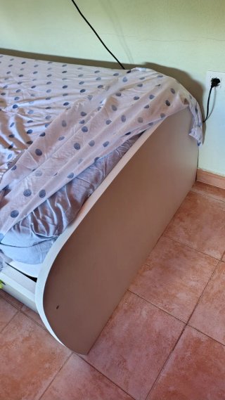 Armario juvenil 3 puertas, cama nido y mesita