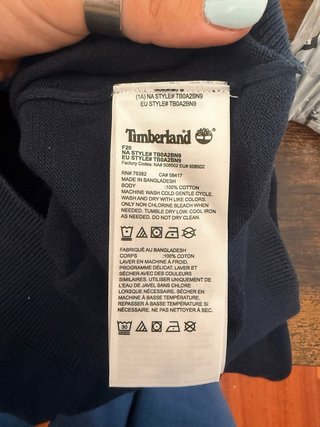 Maglione Timberland Williams River 100% Cotone Bio
