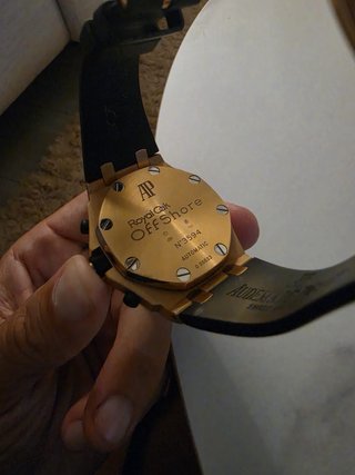 Audemars Piguet Royal Oak Offshore Negro/Dorado