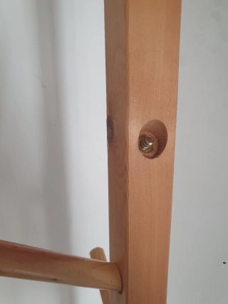 Perchero de pie madera estilo árbol