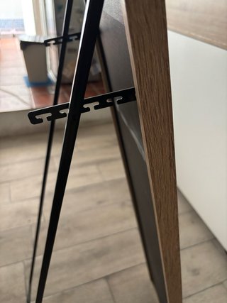 Espejo de pie madera y cristal