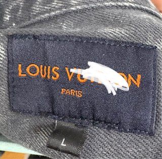 Giacca denim lv  grigia
