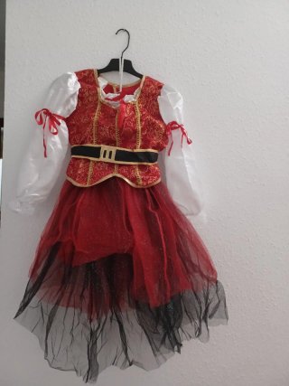 Disfraz Pirata Niña Talla 8-9