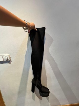 Botas Zara plataforma tacón alto