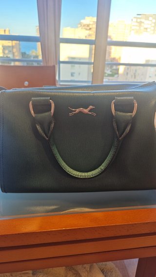Bolso Bimba y Lola Verde y Dorado