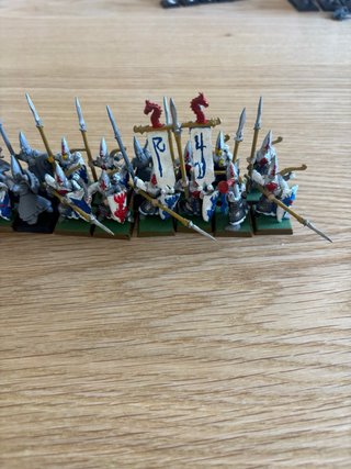 Lanceros Altos Elfos Warhammer