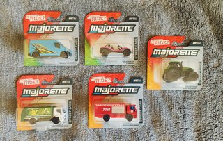 LOTE x5 MAJORETTE TODOS NUEVOS EN SUS BLISTERS, HA