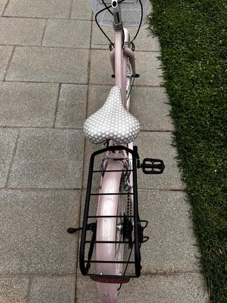 Bicicleta Retro Rosa 20’, 6 Velocidades