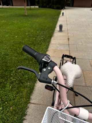 Bicicleta Retro Rosa 20’, 6 Velocidades
