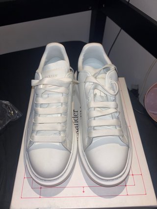 Alexander McQueen Scarpe Bianche Nere