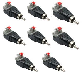 8 Adaptadores RCA para Altavoces