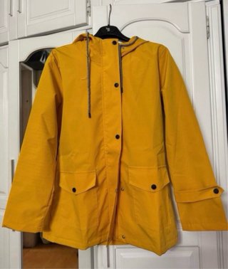 Chubasquero amarillo talla S