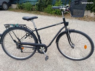 Bicicleta Elops 500 Negra