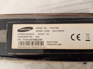 Barra de Sonido Samsung con Subwoofer