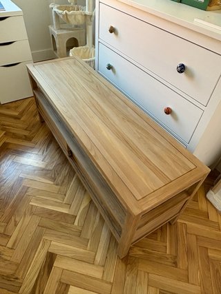 Mueble TV madera - 130cm largo