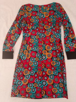 Vestido estampado floral talla S