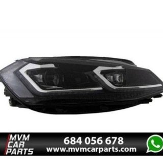 Faros delanteros Led para VW Golf 7.5 Facelift con