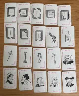 Juego Detectives Crone años 60- Francisco Rosselló