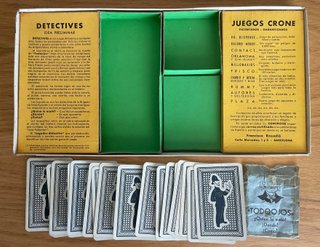 Juego Detectives Crone años 60- Francisco Rosselló
