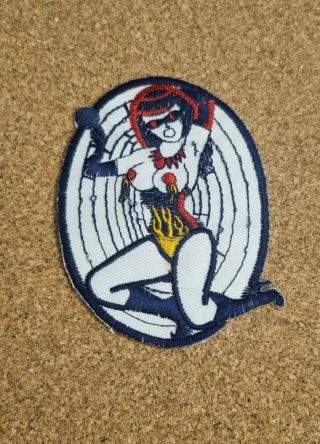 Lucky 13 Sexy Girl Patch - Pin-Up Alternative Art