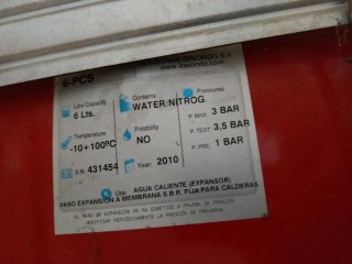 Caldera Gas Baxiroca Victoria 24/24 F + tubo + man
