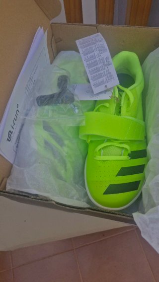 Zapatillas de clavos Adidas Jumpstar 43 1/3 Nuevas