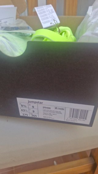 Zapatillas de clavos Adidas Jumpstar 43 1/3 Nuevas